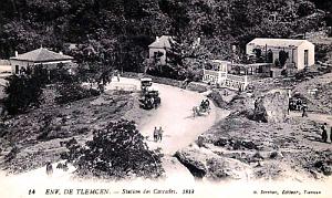 TLEMCEN - STATION DES CASCADES - 1918